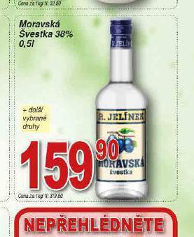 Lidl Moravská švestka 38% nabídka