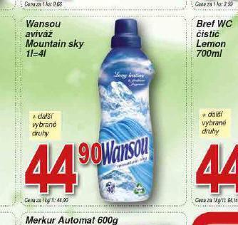 Lidl Wansou aviváž nabídka