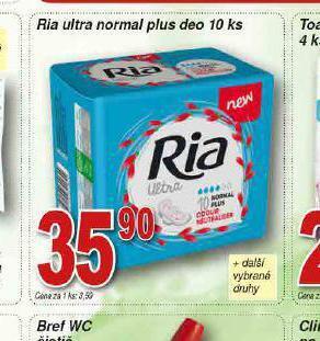 Lidl Ria ultra normal plus deo nabídka