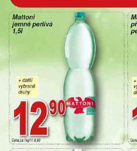 Lidl Mattoni jemně perlivá nabídka