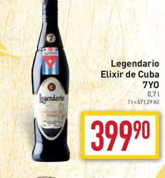 Legendario elixir de cuba 7y0 0,7l