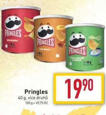 Billa Pringles 40 g nabídka