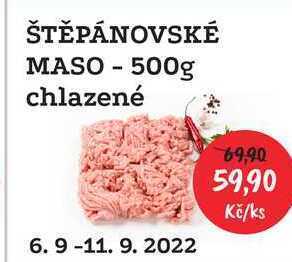 RABBIT řeznictví Štěpánovské maso - 500g nabídka