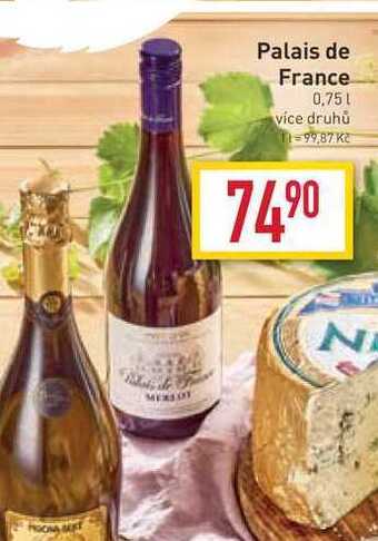 Billa Palais de france 0,75l nabídka