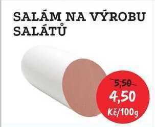 RABBIT řeznictví Salám na výrobu salátů, 100 g nabídka