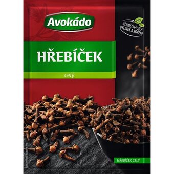Avokádo hřebíček