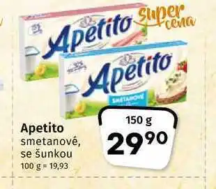 Coop Apetito smetanové 150g nabídka