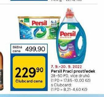 Tesco Persil prací prostředek nabídka