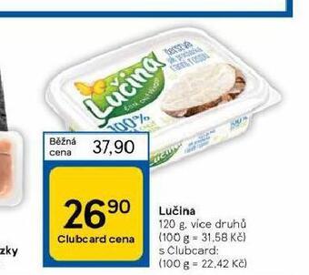 Tesco Lučina nabídka