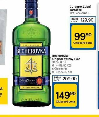 Tesco Becherovka nabídka