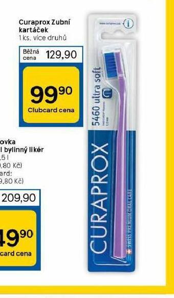 Tesco Curaprox zubní kartáček nabídka