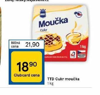Tesco Cukr moučka nabídka