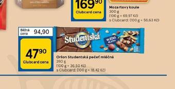 Tesco Orion studentská pečeť nabídka