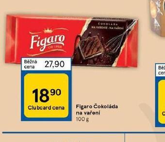 Tesco Figaro čokoláda na vaření nabídka