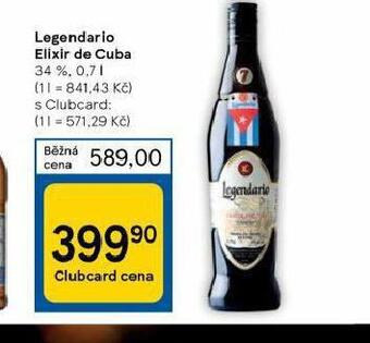 Tesco Legendario elixir de cuba nabídka