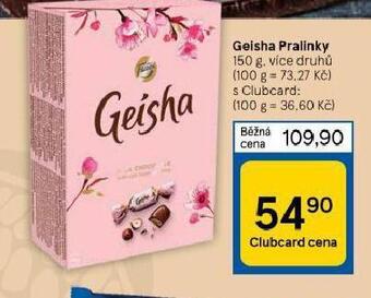 Tesco Geisha pralinky nabídka