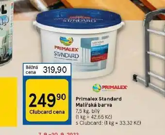 Tesco Primalex standard malířská barva nabídka