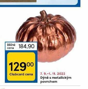 Tesco Dýně s metalickým povrchem nabídka