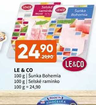 Terno Le & co 100 g nabídka