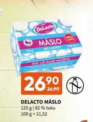 Terno Delacto máslo 125 g nabídka