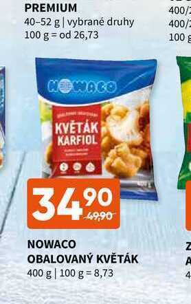 Terno Nowaco obalovaný květák 400 g nabídka