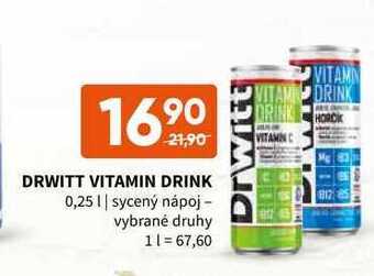 Terno Drwitt vitamin drink 0,25 l nabídka