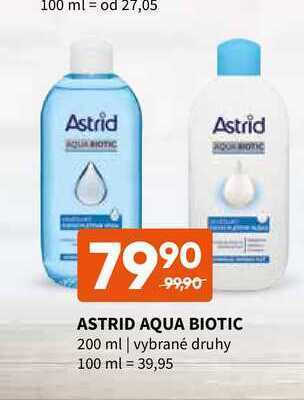 Terno Astrid aqua biotic 200 ml nabídka