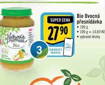 Albert Bio ovocná přesnídávka 190 g nabídka