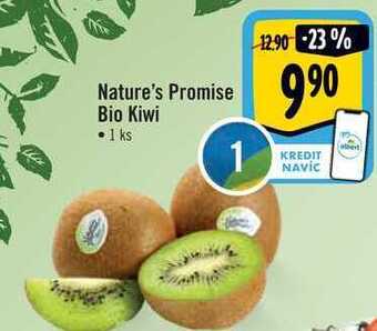 Albert Nature's promise bio kiwi • 1 ks nabídka