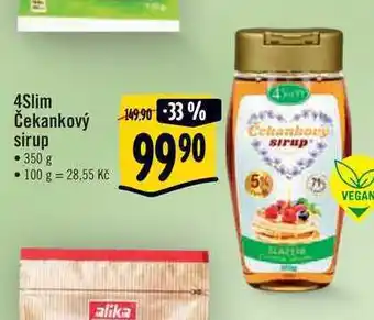 Albert 4slim čekankový sirup • 350 g nabídka