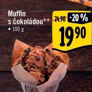 Muffin s čokoládou 100 g