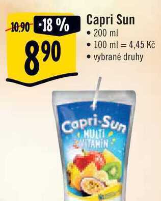 Albert Capri sun 200 ml nabídka