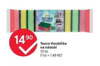 Tesco Tesco houbička na nádobí 10 ks nabídka