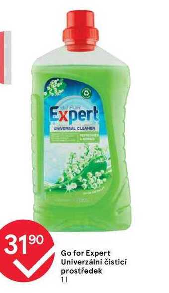 Tesco Go for expert univerzální čisticí prostředek 11 nabídka