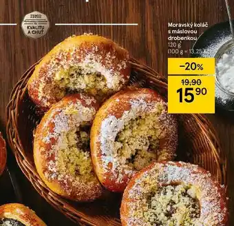 Moravský koláč s máslovou drobenkou 120 g