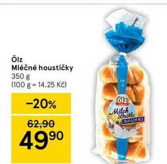 Tesco Ölz mléčné houstičky 350 g nabídka