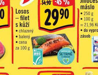 Jip Losos filet s kůží nabídka