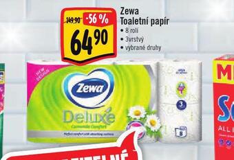 Jip Zewa deluxe toaletní papír nabídka