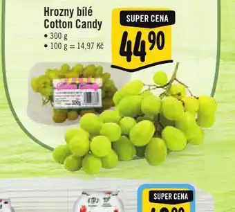 Hrzny bílé cotton candy