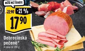 Jip Debrecínská pečeně nabídka