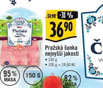 Jip Pražská šunka nejvyšší jakosti nabídka