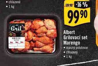 Jip Albert grilovací set marengo nabídka