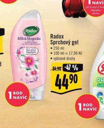 Jip Radox sprchový gel nabídka