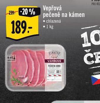 Jip Vepřová pečeně na kámen nabídka