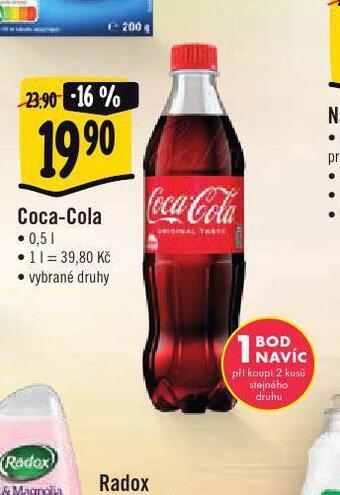 Jip Coca cola 0,5l nabídka