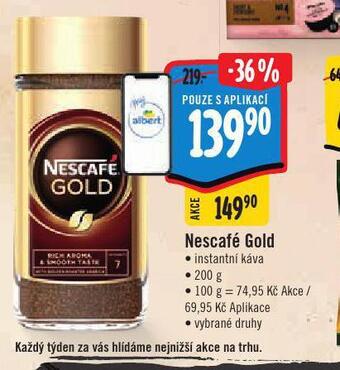 Jip Nescafé gold instantní káva nabídka