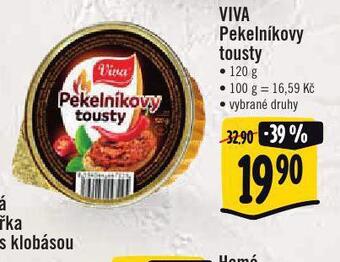 Jip Viva pekelníkovy tousty nabídka