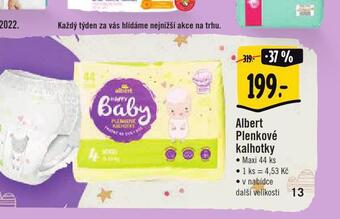 Jip Albert plenkové kalhotky nabídka