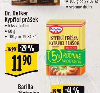 Jip Dr. oetker kypřící prášek nabídka