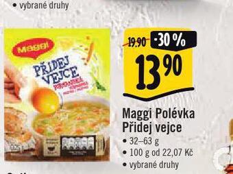 Jip Maggi polévka přidej vejce nabídka
